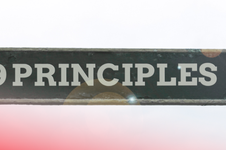 Nine investing principles